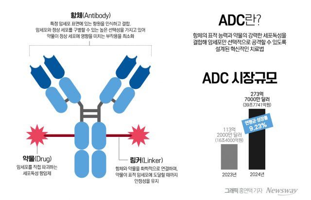 '1000억 달러' 투자 붐 일으킨 'ADC'···CDMO도 가세