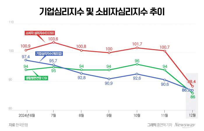 고환율·탄핵정국, 여객기 참사까지···내년 경제 눈높이 더 낮아진다 기사의 사진