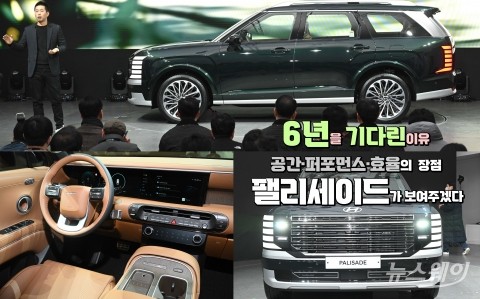 현대차 '디 올 뉴 팰리세이드' 출격