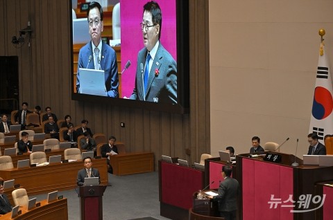경제분야 대정부질문에 답하는 최상목 권한대행