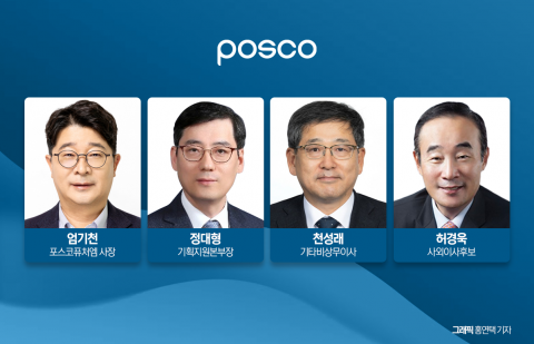 포스코퓨처엠, 엄기천 사장 등 4명 신규 사내외이사로 추천