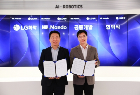 LG화학-HL만도, 차세대 전장 부품 접착제 개발