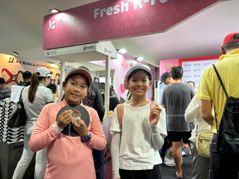 aT, 태국 LPGA에서 K-Food를 알리다