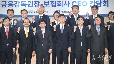 보험사 대표들 만난 이복현 금감원장 &quot;자본적정성 관리 제도적 지원 추진&quot;