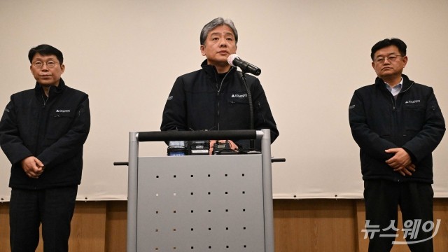 고개 숙인 주우정 현대엔지니어링 대표 "필요한 조치 최선"