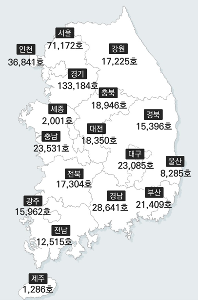 올해·내년 입주물량 전국 46.5만가구···서울 7.1만가구 예정