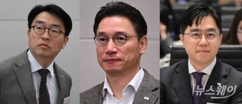 'TIGER ETF 기자간담회' 배석한 손수진·성태경 대표, 김남기 부사장