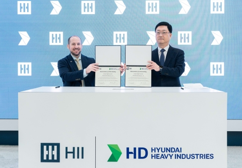 HD현대重, 美 헌팅턴 잉걸스 조선소 방문···함정동맹 '굳건'