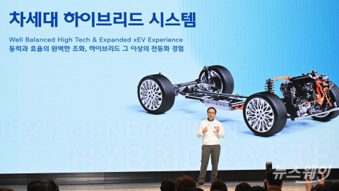 환영사 밝히는 한동희 현대차 부사장