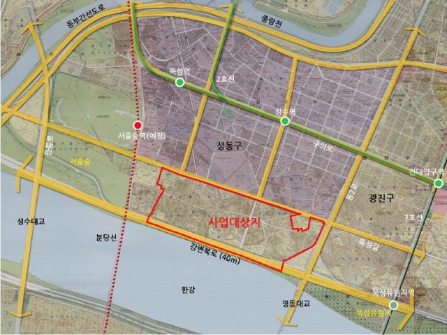 성수1지구 대형사 정면승부 예고···GS·현대·HDC 3파전에 삼성까지 '저울질'