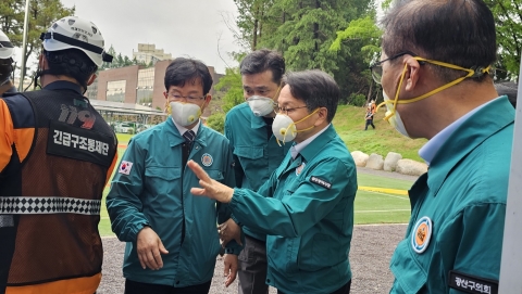 광주시, 금호타이어 화재 피해 복구 온힘