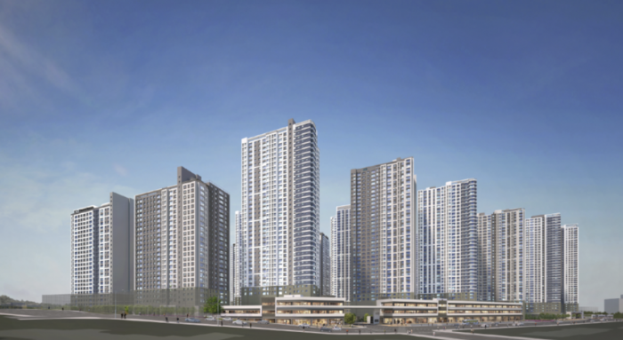 철산자이 더 헤리티지 조감도 (사진=GS건설)