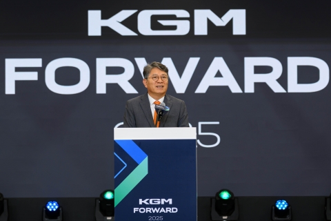 KGM 리브랜딩 3년···&quot;또 다른 역사될 것&quot; 곽재선 회장, 더 멀리 본다