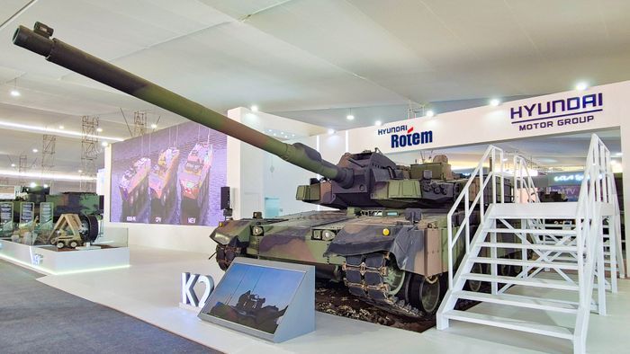 K2 전차 실물. 사진=현대 로템