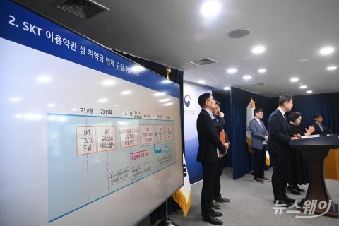 류제명 과기부 2차관 &quot;침해사고 이후 SKT 떠난 가입자도 위약금 면제 대상&quot;