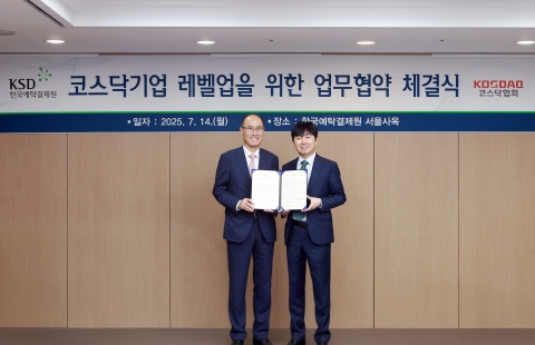 코스닥협회·한국예탁결제원, 코스닥 기업 레벨업을 위한 업무협약 체결