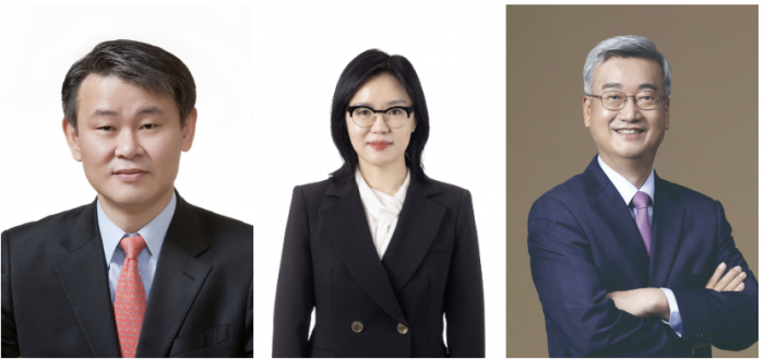 왼쪽부터 김동철 행정부회장, 조연주 연구부회장, 오기원 회계감리부회장. 사진=한국공인회계사회 제공