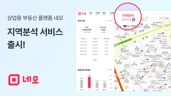 네모, 상가·사무실 '지역분석 서비스' 출시