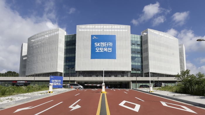 판 커지는 중고차 시장···'출사표' SK렌터카 오토옥션 가보니