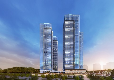 청라국제업무지구 첫 공급···'청라 피크원 푸르지오' 18일 모델하우스 개관
