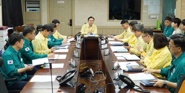 나주시, 쏟아지는 물폭탄···집중호우 대응 총력