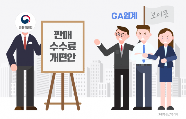 GA–금융당국, 판매수수료 개편안 놓고 충돌 지속