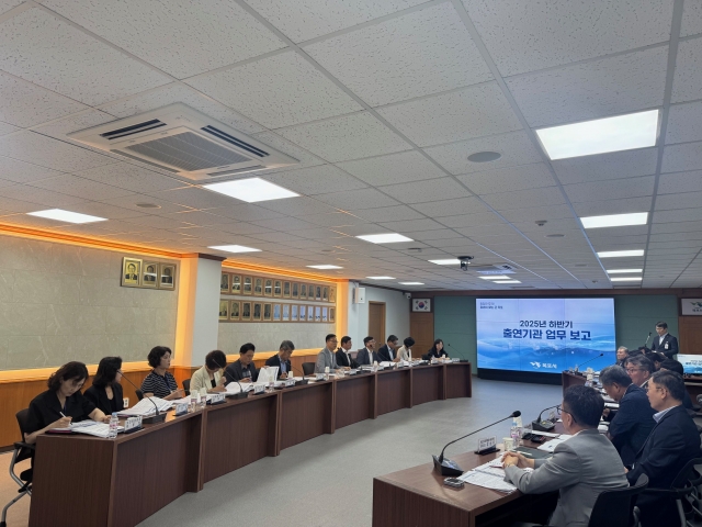목포시, 2025년 하반기 출연기관 업무보고회 개최