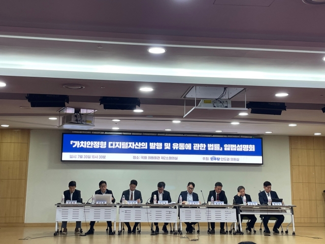 '스테이블코인법' 시동건 與···안도걸 "인플레 우려 과해, 법제화 시급"