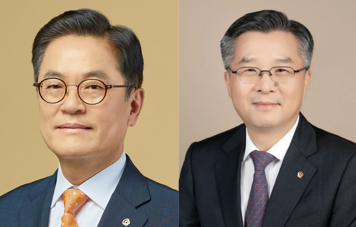 왼쪽부터 이경근, 권혁웅 한화생명 각자 대표이사. 사진=한화생명 제공