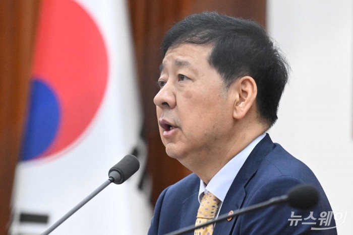 구윤철 경제부총리 겸 기획재정부 장관이 7일 오전 서울 종로구 정부서울청사에서 열린 경제관계장관회의에서 모두발언을 하고 있다. 사진=강민석 기자 kms@newsway.co.kr