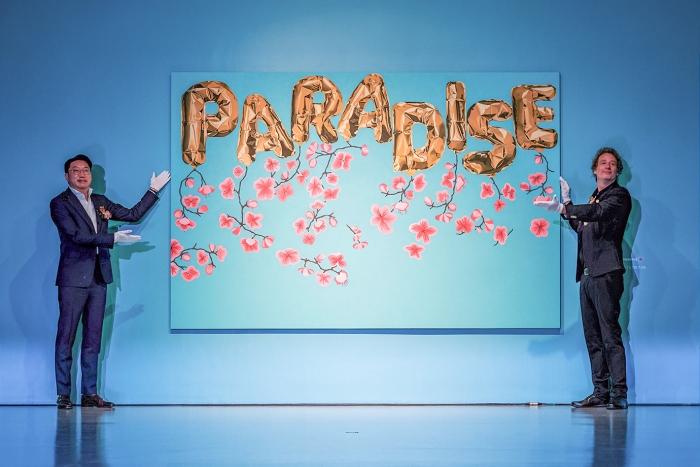 조엘 메슬러의 'Paradise with Blossoms' 작품. 사진=파라다이스시티