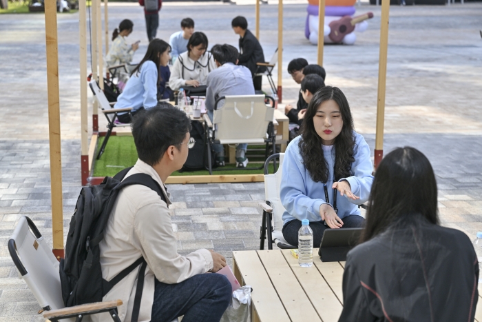 2024년 채용의나라 채용상담. 사진=넥슨 제공