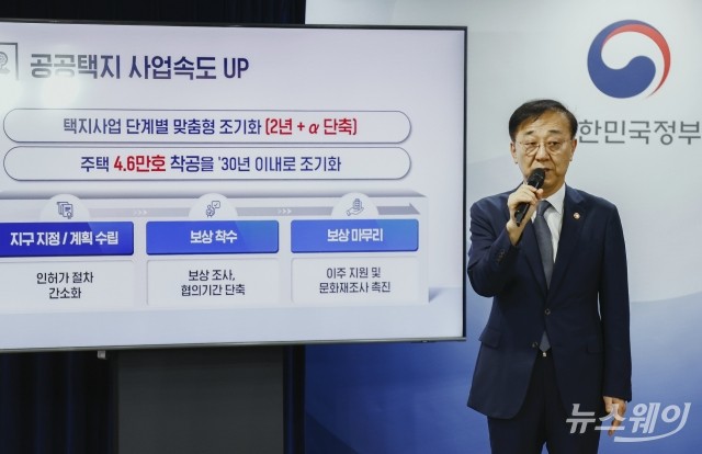  LH 주도 135만 가구 착공···수도권 공급 정책 대전환