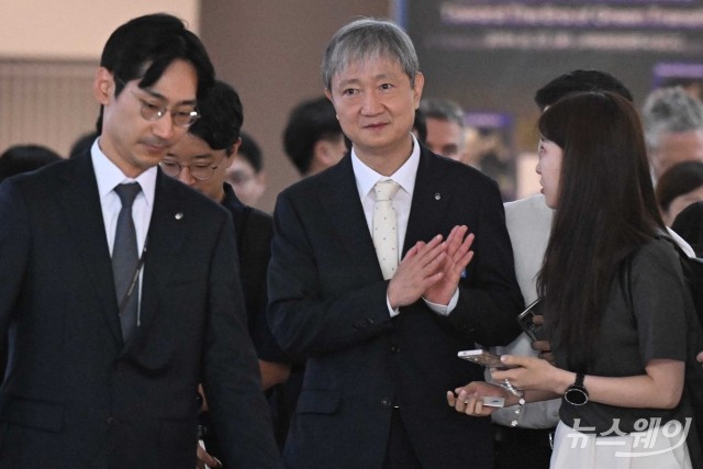 금융감독원 이관·조직개편안 질문 받은 이찬진···'묵묵부답'