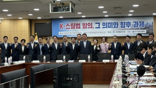속도 내는 'K-스틸법'···"철강 흔들리면, 연관 사업까지 타격"