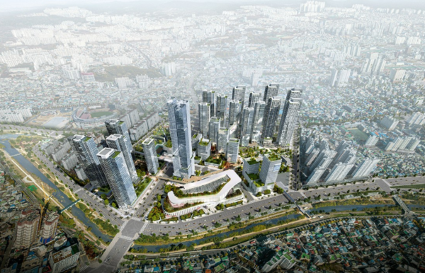광주 전방·일신방직 부지 개발 조감도. 사진=광주광역시