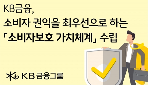 '금융 대전환'···KB금융, '소비자보호 가치 체계' 수립
