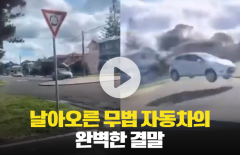 날아오른 무법 자동차의 완벽한 결말