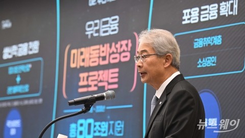 임종룡 우리금융 회장, '우리금융 미래동반성장 프로젝트' 발표