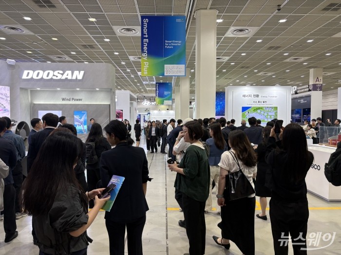 SEP 2025 전시장 전경. 사진=황예인 기자