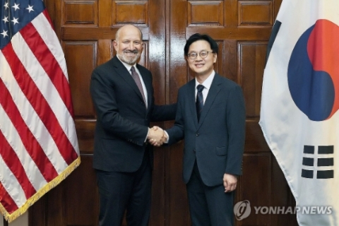 김정관·러트닉, 무역협상 시작...'3500억 달러' 입장차 조율