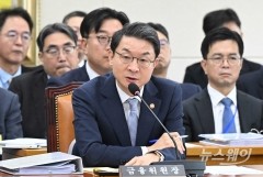 이억원 국감 데뷔전···부동산 대책·금산분리 완화에 시끌(종합)