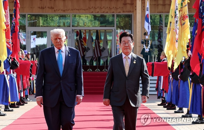 도널드 트럼프 미국 대통령과 이재명 대통령. 사진=대통령실통신사진기자단/연합뉴스 제공