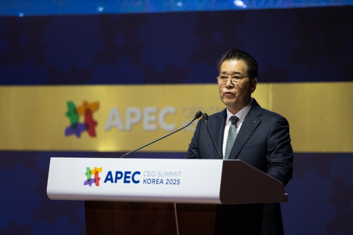APEC CEO SUMMIT 기조연설. 사진=포스코그룹 제공