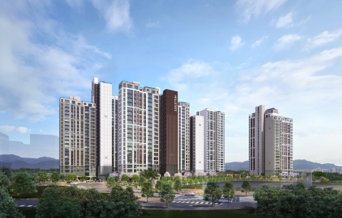 현대건설, '힐스테이트 용인마크밸리' 분양중