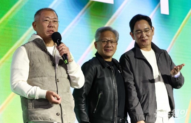 "차에서 로봇까지"···정의선 회장, 엔비디아와 미래 생태계 구축 선언