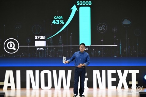 최태원 SK그룹 회장 &quot;AI 경쟁은 효율의 싸움&quot;