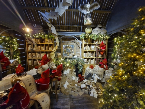 유리숲에 피어난 겨울 동화···더현대 서울의 '해리 크리스마스'