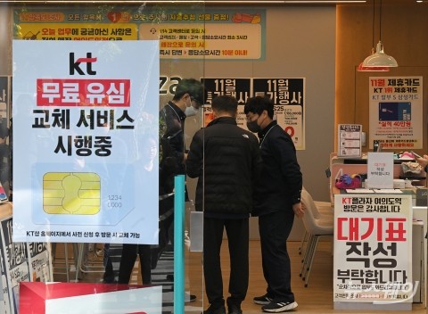 KT, 뒤늦은 전고객 유심 교체 시행···'신뢰' 회복할까