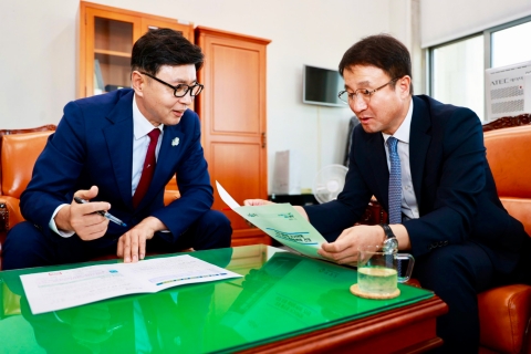 김철우 보성군수, 국회 방문 국가예산 확보 '총력전'